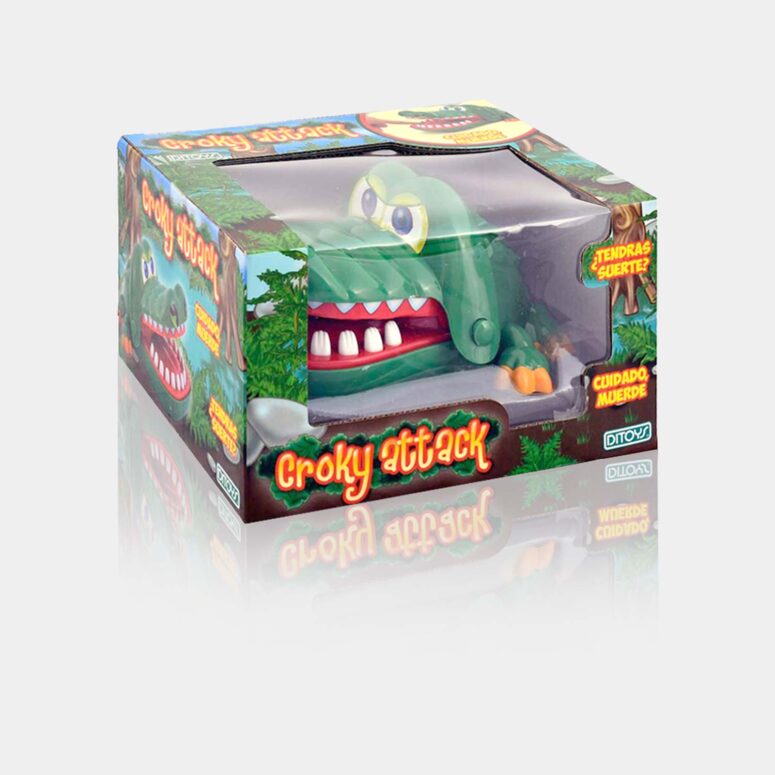 Croky Attack Cuidado Muerde Juego De Mesa Ditoys Original