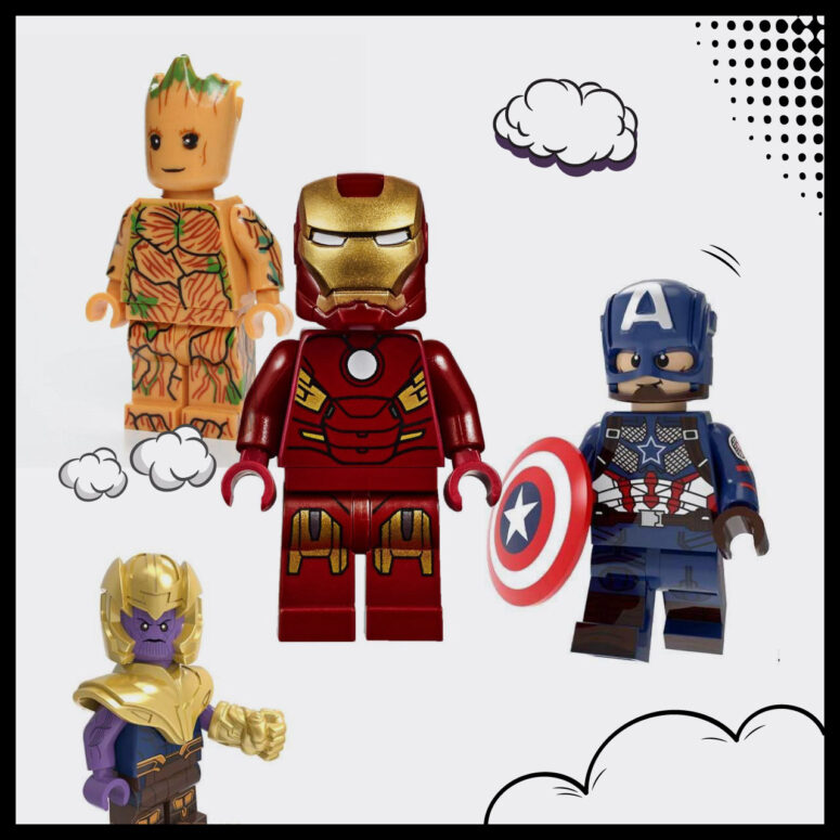 Pogo6003  Avengers x8 Minifiguras