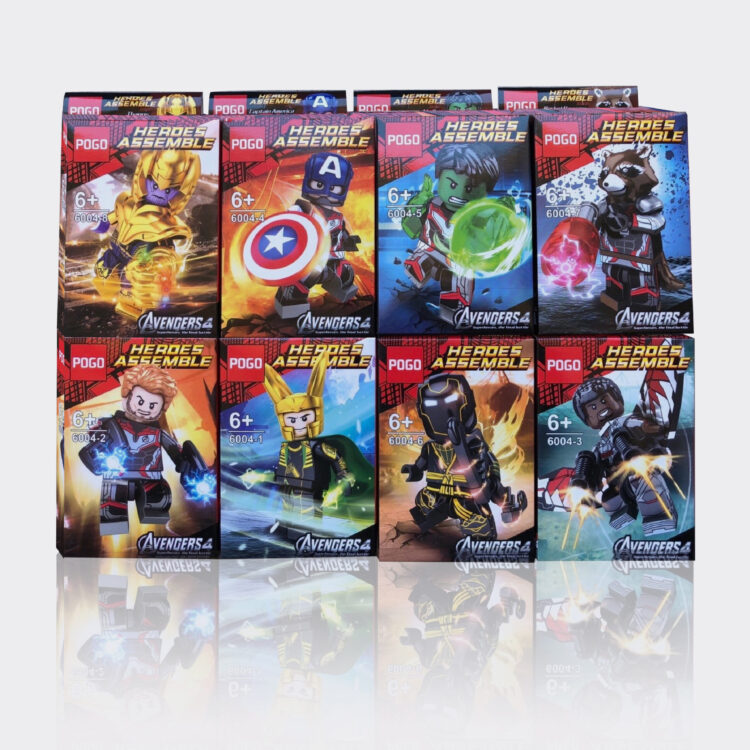 Pogo6004  Avengers x8 Minifiguras