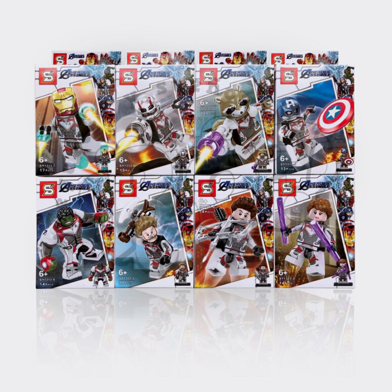 Sy1313 Avengers x8 Minifiguras