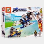 Bloques Helicóptero - Vehiculo Avengers Endgame Sy1324C