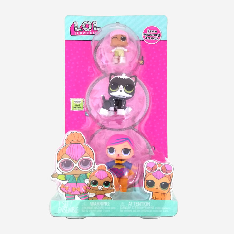 Muñeca Lol Surprise Opp Pet Sister Original Wabro x3 - B 985372