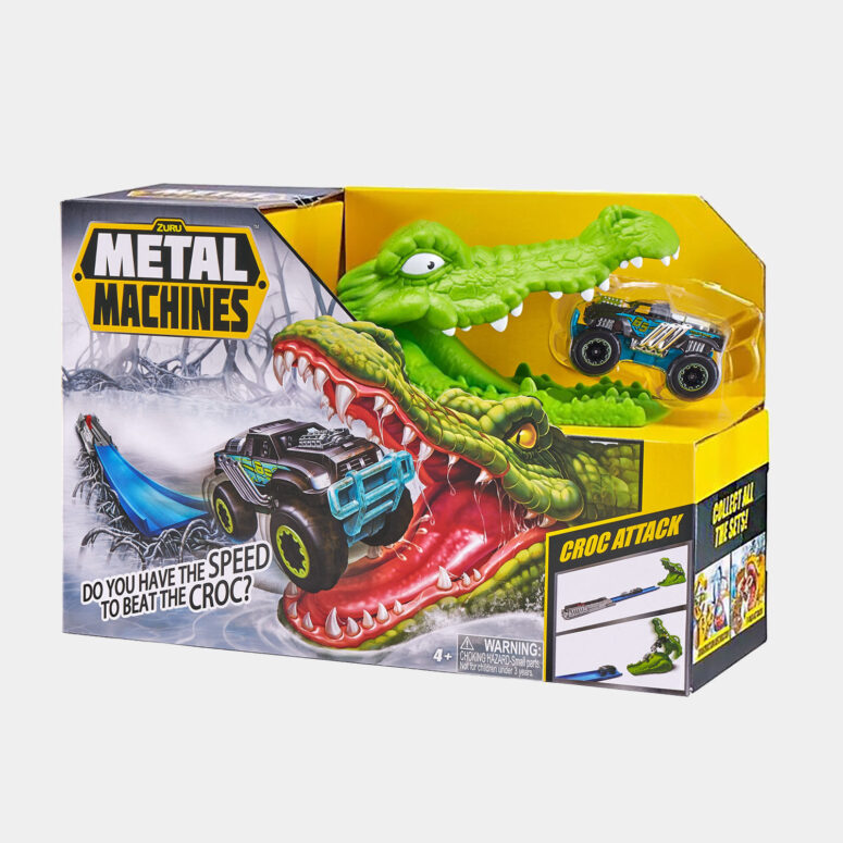 Metal Machines Croc Attack - Pista De Autos - Zuru