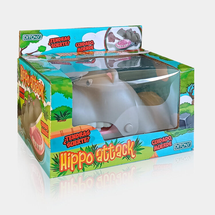 Hippo Attack Cuidado Muerde Juego De Mesa Ditoys Original
