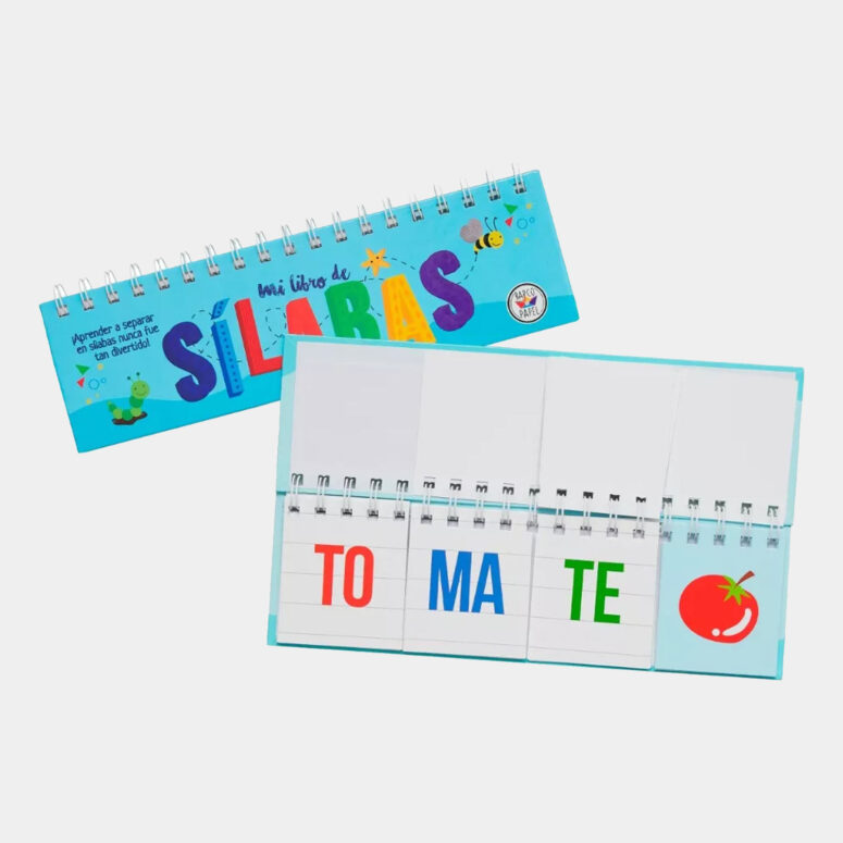 Libro Didactico Mi Libro De Sílabas Barco De Papel