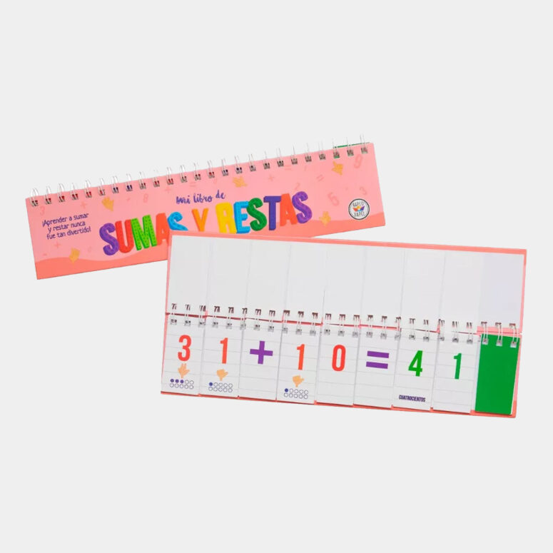 Libro Didactico Mi Libro De Sumas Y Restas Barco De Papel