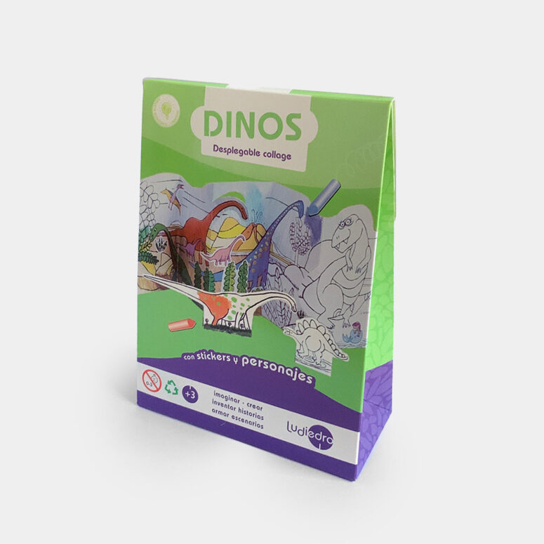 Desplegable Dinos - Ludiedro