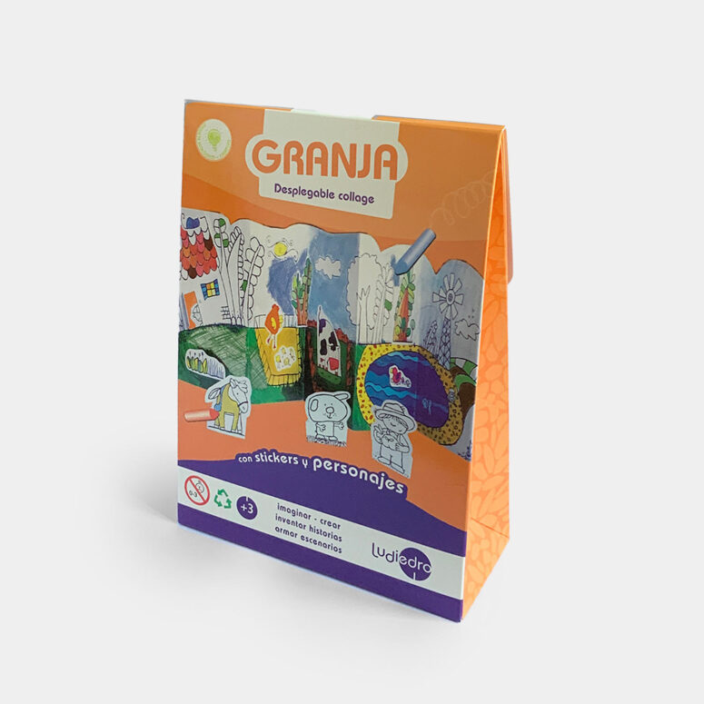 Desplegable Granja - Ludiedro