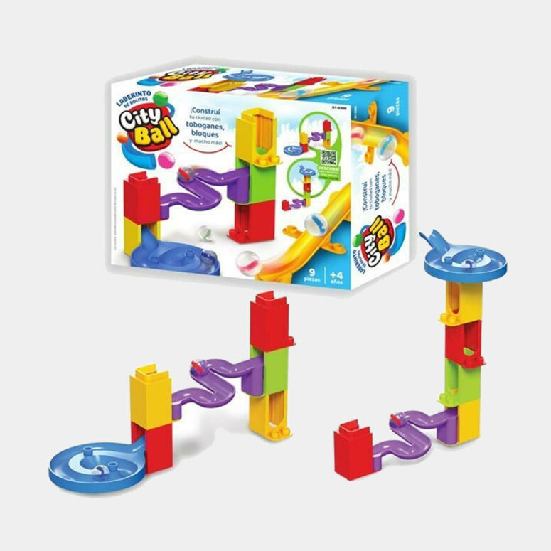 Laberinto De Bolitas City Ball 9pzs - Construí Toboganes
