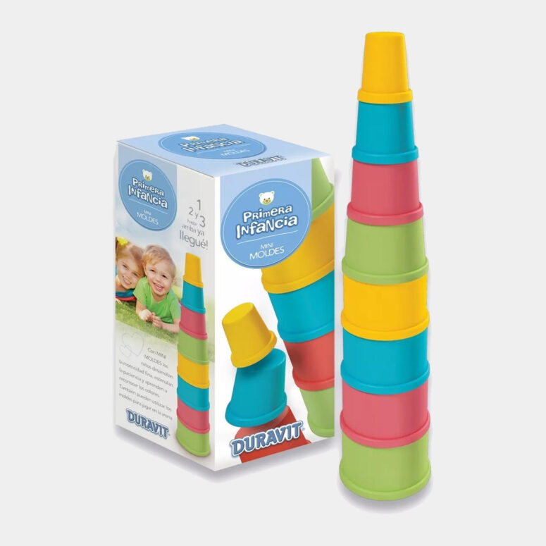 Mini Moldes Apilables - motricididad fina - Duravit